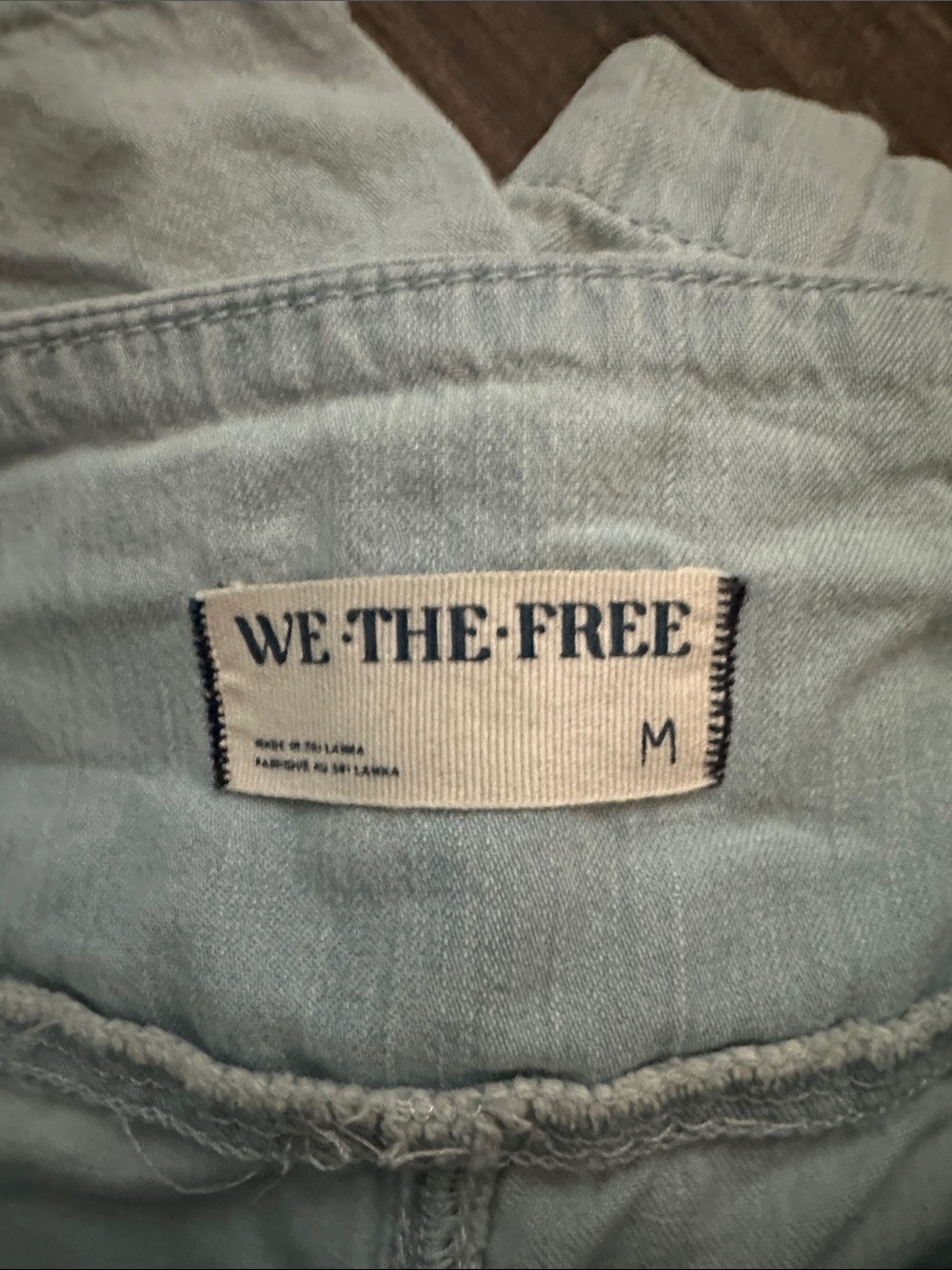 Free People We The Free Light Blue Lunan Harem Pull-On Pants - Picture 7 of 15